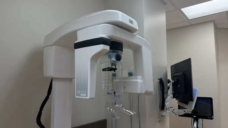 The digital imaging unit at Crozet Family Dental