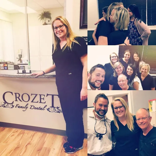 Before and after smile transformation — case 14, treated at Crozet Family Dental